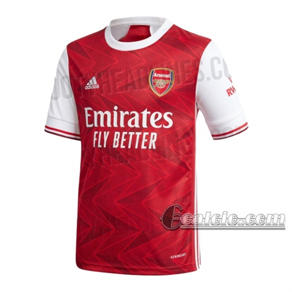 6Calcio: Prima Maglia Arsenal Uomo 2020-2021