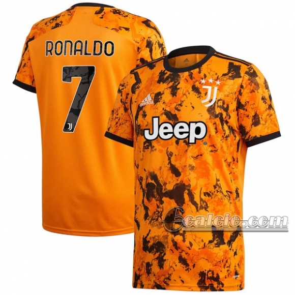 6Calcio: Terza Maglia Juventus Ronaldo #7 Uomo 2020-2021