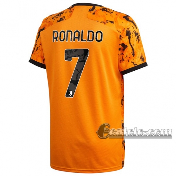 6Calcio: Terza Maglia Calcio Juventus Ronaldo #7 Bambino 2020-2021