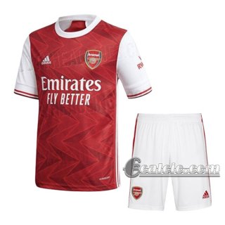 6Calcio: Prima Maglia Calcio Arsenal Bambino 2020-2021