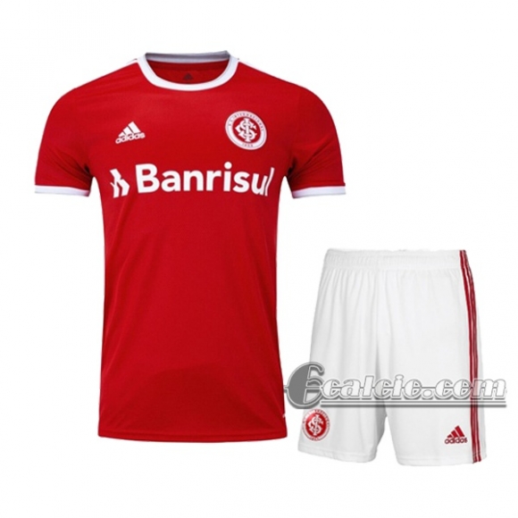 6Calcio: Prima Maglia Calcio Sc Internacional Bambino 2020-2021