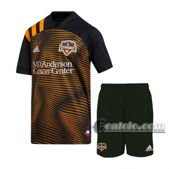 6Calcio: Prima Maglia Calcio Houston Dynamo Bambino 2020-2021