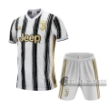 6Calcio: Prima Maglia Calcio Juventus Bambino 2020-2021