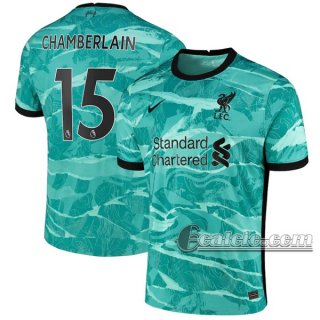 6Calcio: Seconda Maglia Liverpool Fc Chamberlain #15 Uomo 2020-2021