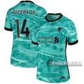 6Calcio: Seconda Maglia Calcio Liverpool Henderson #14 Donna 2020-2021