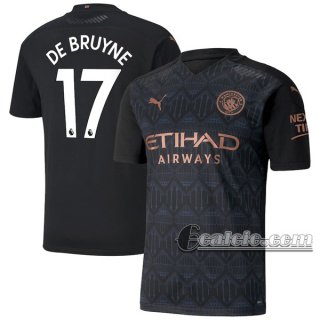 6Calcio: Seconda Maglia Manchester City Bruyne #17 Uomo 2020-2021