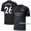 6Calcio: Seconda Maglia Manchester City Mahrez #26 Uomo 2020-2021