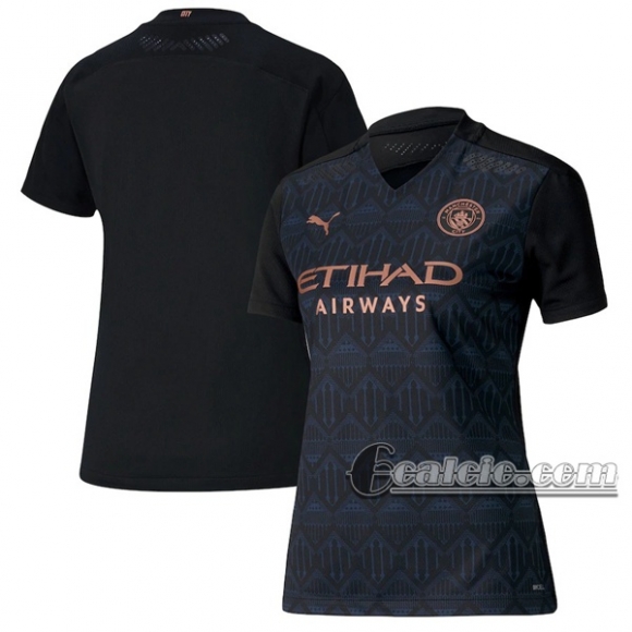 6Calcio: Seconda Maglia Calcio Manchester City Donna 2020-2021