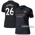 6Calcio: Seconda Maglia Calcio Manchester City Mahrez #26 Donna 2020-2021