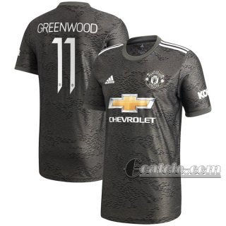 6Calcio: Seconda Maglia Manchester United Greenwood #11 Uomo 2020-2021