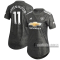 6Calcio: Seconda Maglia Calcio Manchester United Greenwood #11 Donna 2020-2021