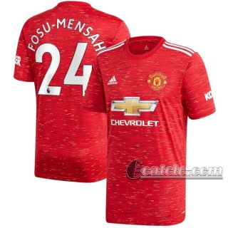 6Calcio: Prima Maglia Manchester United Timothy Fosu-Mensah #24 Uomo 2020-2021