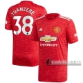 6Calcio: Prima Maglia Manchester United Axel Tuanzebe #38 Uomo 2020-2021