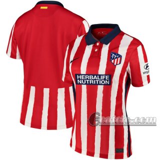 6Calcio: Prima Maglia Calcio Atletico Madrid Donna 2020-2021