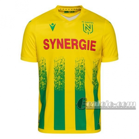 6Calcio: Prima Maglia Nantes Uomo 2020-2021