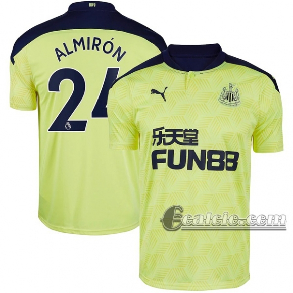 6Calcio: Seconda Maglia Newcastle United Almirón #24 Uomo 2020-2021