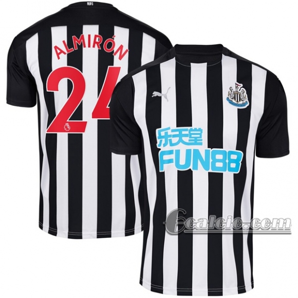 6Calcio: Prima Maglia Newcastle United Almirón #24 Uomo 2020-2021