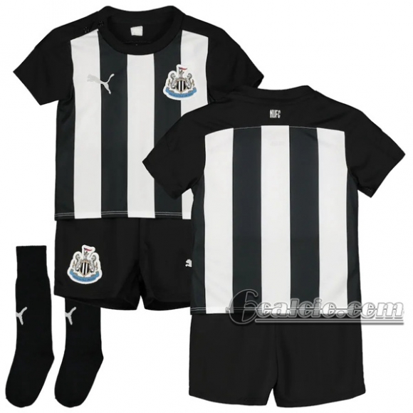 6Calcio: Prima Maglia Calcio Newcastle United Bambino 2020-2021
