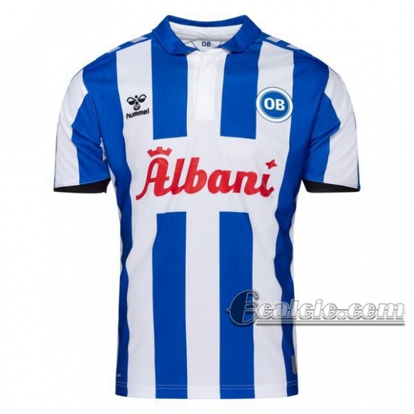 6Calcio: Prima Maglia Odense Boldklub Uomo 2020-2021