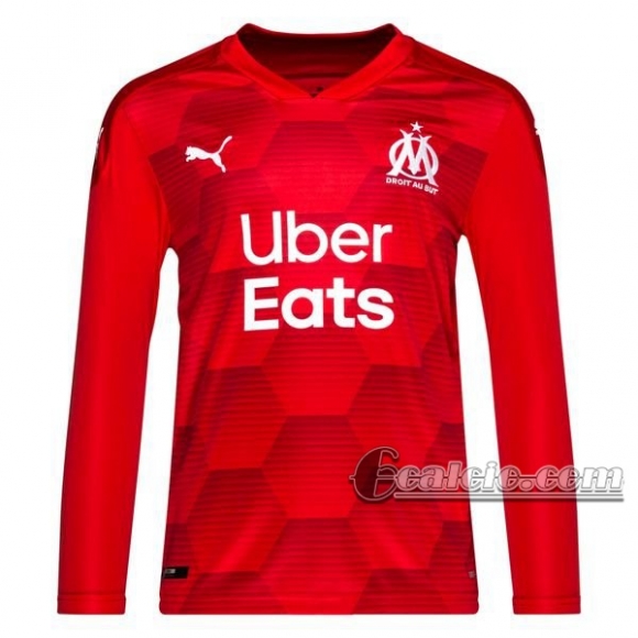 6Calcio: Maglia Portiere Olympique Marsiglia Manica Lunga Uomo 2020-2021