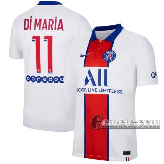 6Calcio: Seconda Maglia Psg Paris Saint Germain Di María #11 Uomo 2020-2021