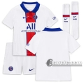 6Calcio: Seconda Maglia Calcio Psg Paris Saint Germain Bambino 2020-2021
