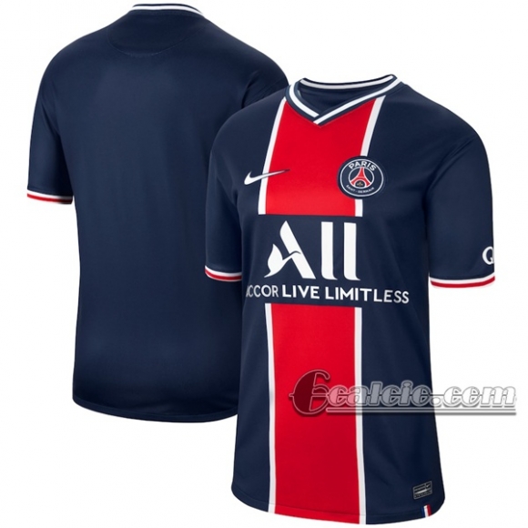 6Calcio: Prima Maglia Psg Paris Saint Germain Uomo 2020-2021