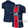 6Calcio: Prima Maglia Calcio Psg Paris Saint Germain Donna 2020-2021