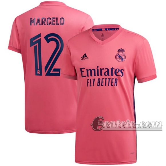 6Calcio: Seconda Maglia Real Madrid Marcelo Vieira Da Silva #12 Uomo 2020-2021