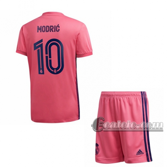 6Calcio: Seconda Maglia Calcio Real Madrid Luka Modric #10 Bambino 2020-2021