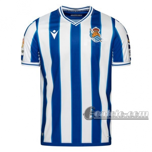 6Calcio: Prima Maglia Real Sociedad Uomo 2020-2021