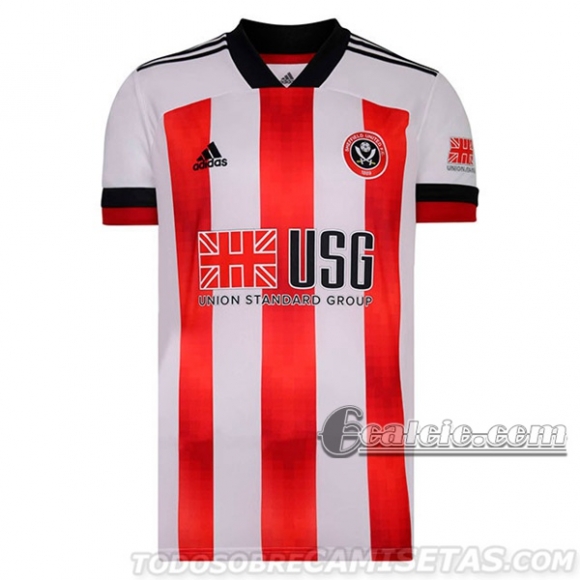 6Calcio: Prima Maglia Sheffield United Uomo 2020-2021