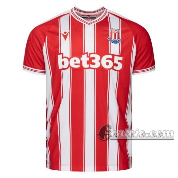 6Calcio: Prima Maglia Stoke City Uomo 2020-2021