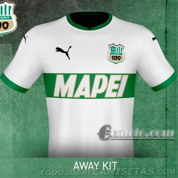 6Calcio: Seconda Maglia Us Sassuolo Uomo 2020-2021