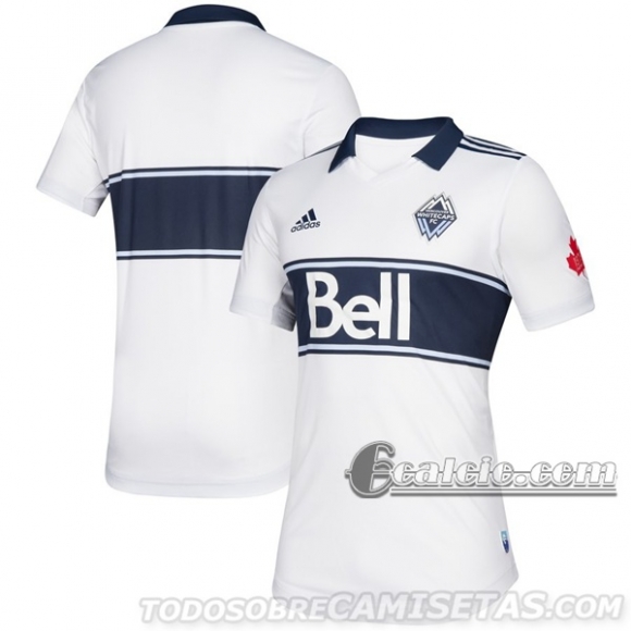 6Calcio: Prima Maglia Vancouver Whitecaps Fc Uomo 2020-2021