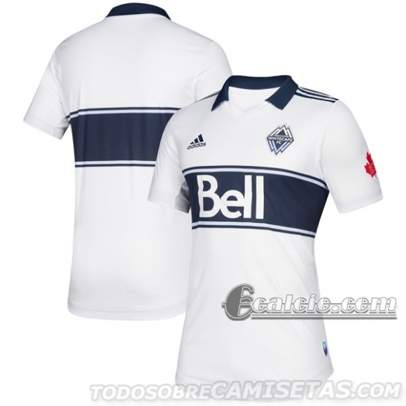 6Calcio: Prima Maglia Vancouver Whitecaps Fc Uomo 2020-2021