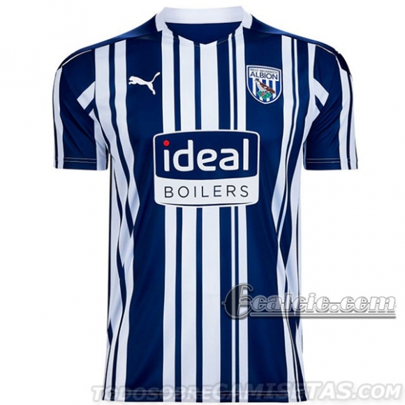 6Calcio: Prima Maglia West Bromwich Albion Uomo 2020-2021