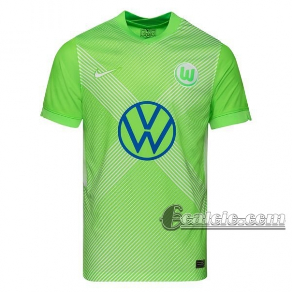 6Calcio: Prima Maglia Wolfsburg Uomo 2020-2021