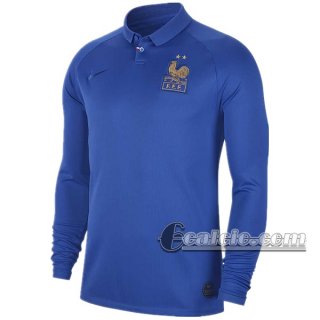 6Calcio: Francia Maglia Nazionale Manica Lunga Uomo Commemorativo 100Eme 2019/2020