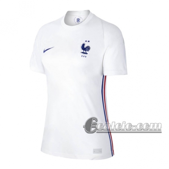 6Calcio: Francia Seconda Maglia Nazionale Donna UEFA Euro 2020