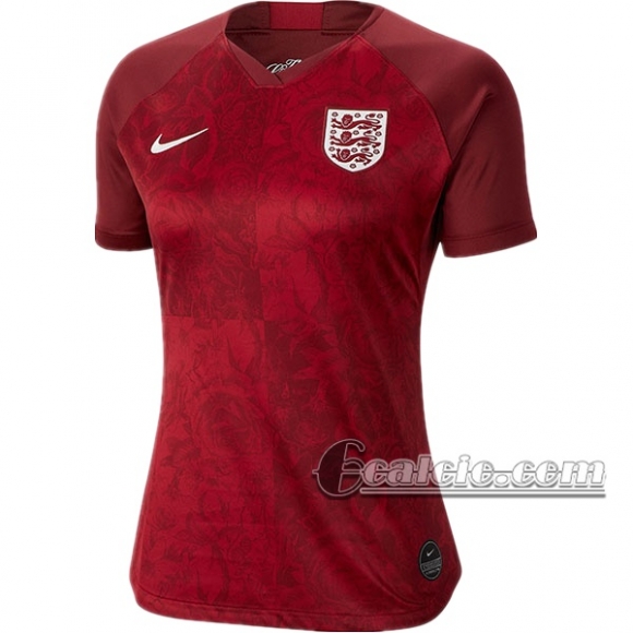 6Calcio: Inghilterra Seconda Maglia Nazionale Donna UEFA Euro 2020