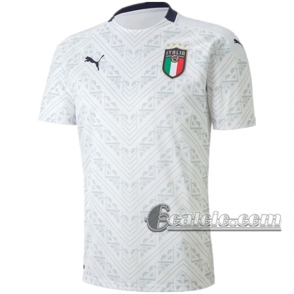 6Calcio: Italia Seconda Maglia Nazionale Uomo UEFA Euro 2020