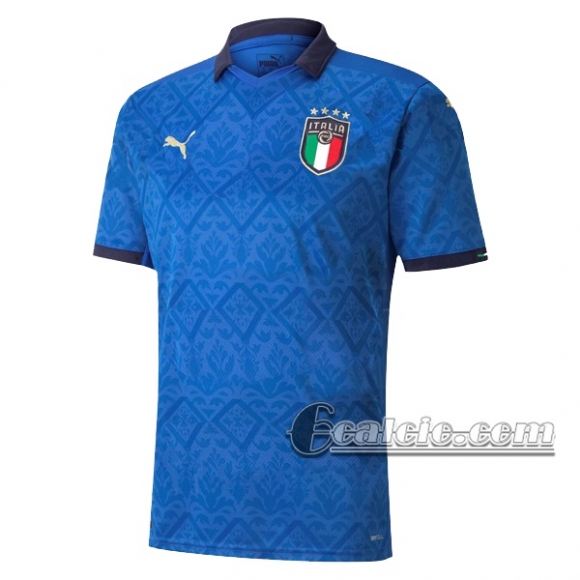 6Calcio: Italia Prima Maglia Nazionale Uomo UEFA Euro 2020