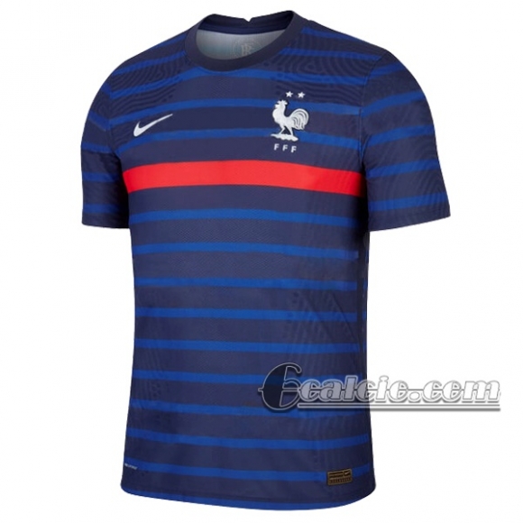 6Calcio: Francia Prima Maglia Nazionale Uomo UEFA Euro 2020