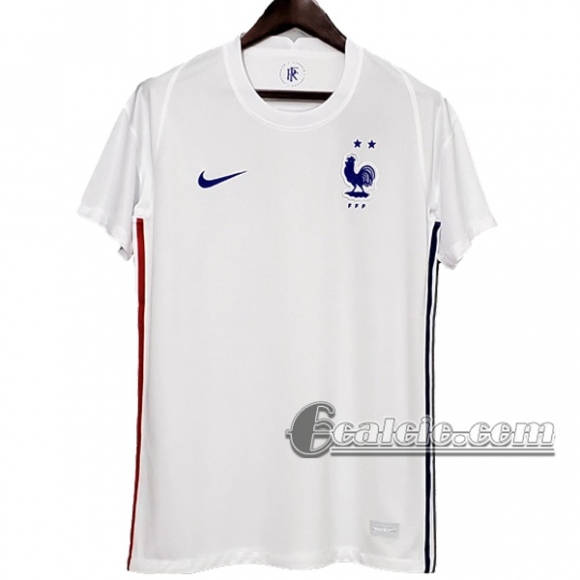 6Calcio: Francia Seconda Maglia Nazionale Uomo UEFA Euro 2020