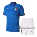 6Calcio: Italia Prima Maglia Nazionale Bambino UEFA Euro 2020