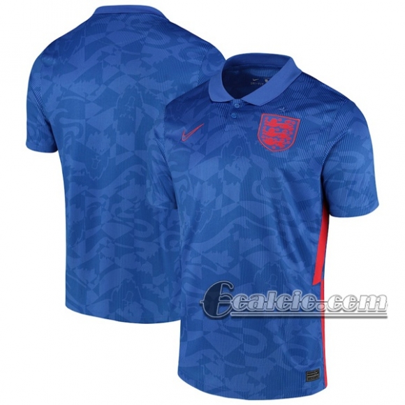 6Calcio: Inghilterra Seconda Maglia Nazionale Uomo UEFA Euro 2020