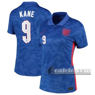 6Calcio: Inghilterra Kane #9 Seconda Maglia Nazionale Donna UEFA Euro 2020