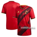 6Calcio: Belgio Prima Maglia Nazionale Uomo UEFA Euro 2020