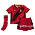 6Calcio: Belgio Prima Maglia Nazionale Bambino UEFA Euro 2020